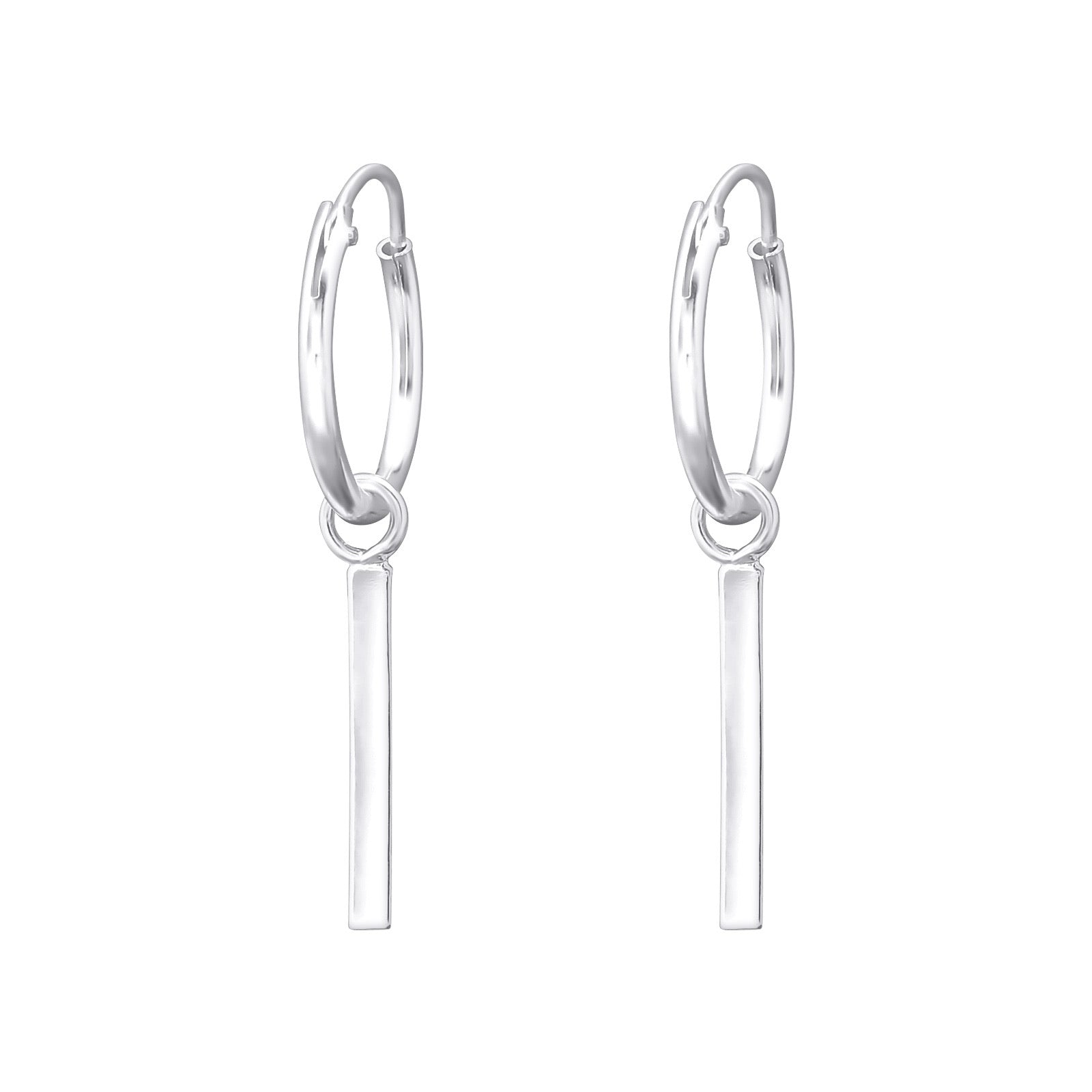 925 Silver Hoops Earring
