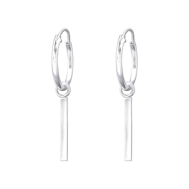 925 Silver Hoops Earring