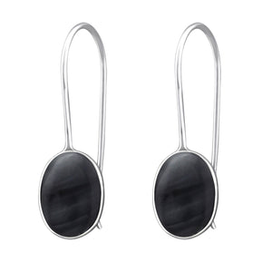 925 Silver Oval Earring