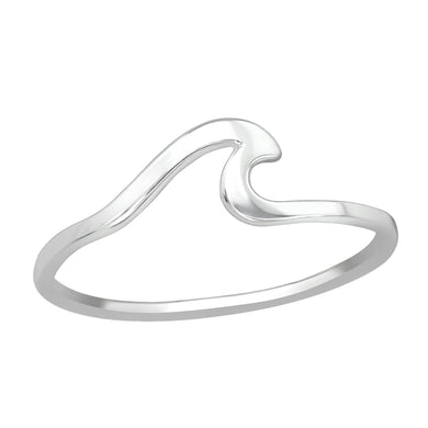 925 Silver Wave Ring