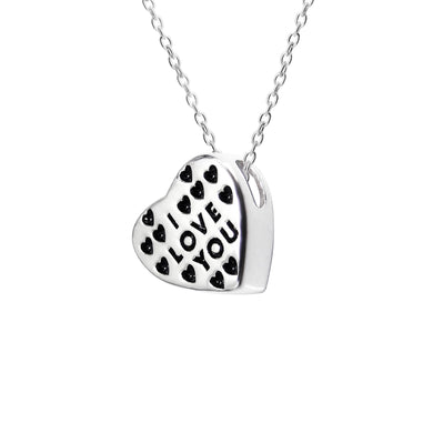 925 Silver Love Heart Necklace