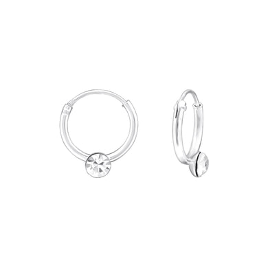 925 Silver Hoops Earring