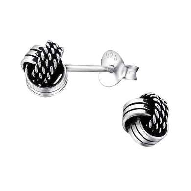 925 Silver Knot Earring