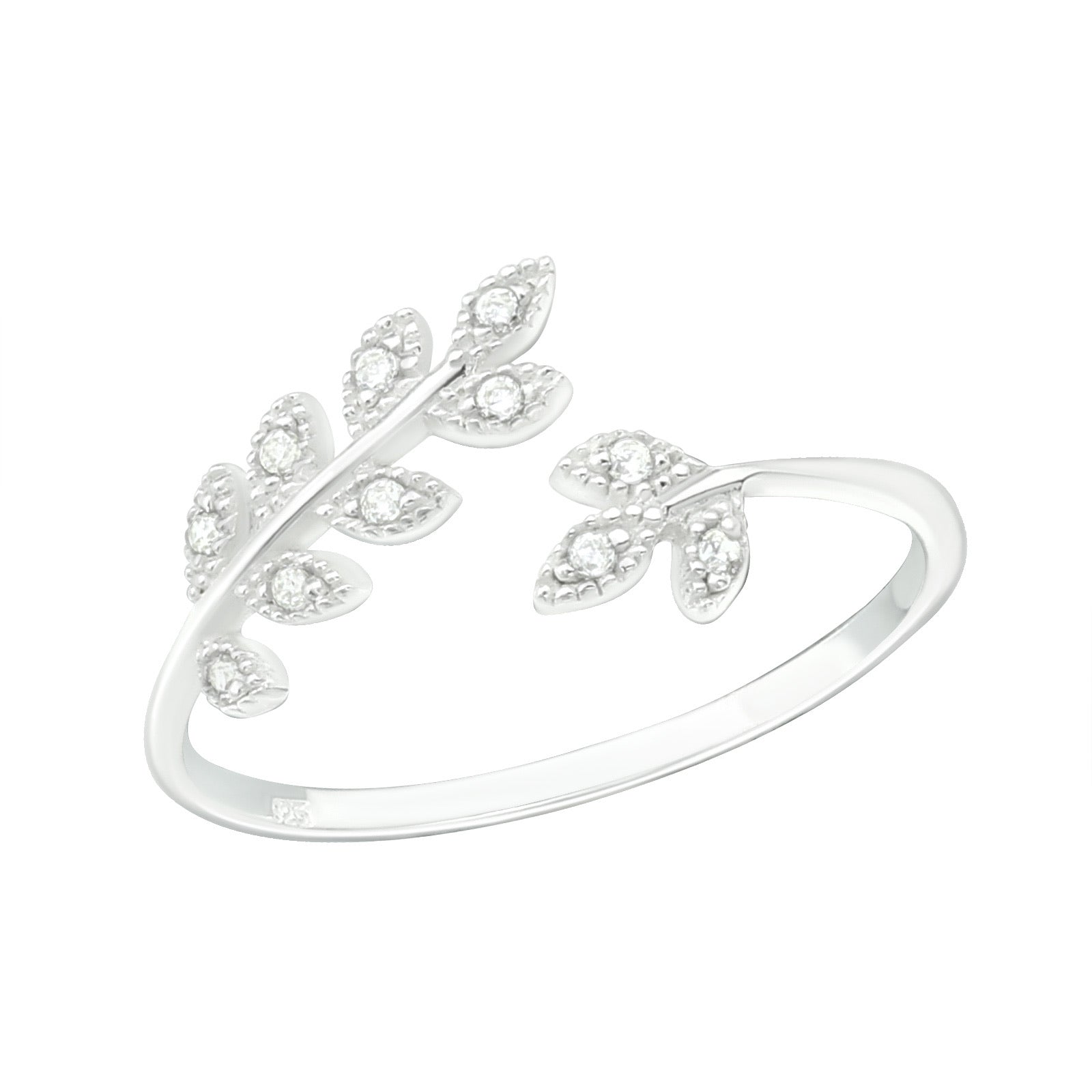 925 Silver Branch Ring