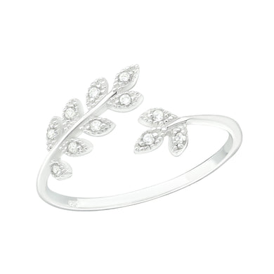 925 Silver Branch Ring