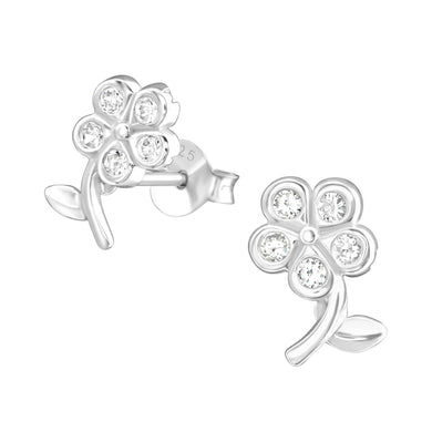 925 Silver Flower Earring