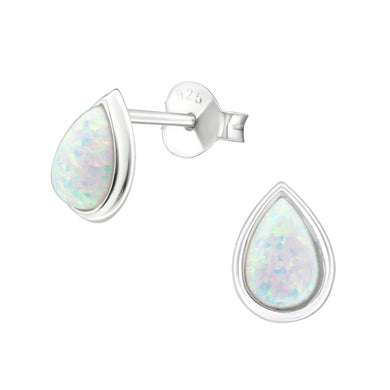 925 Silver Pear Earring