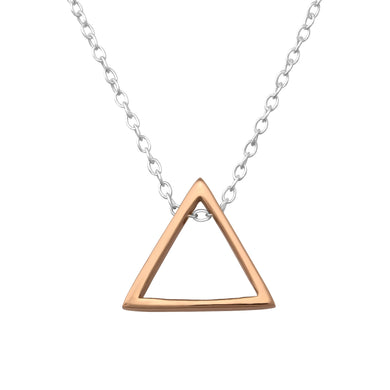 925 Silver Triangle Necklace