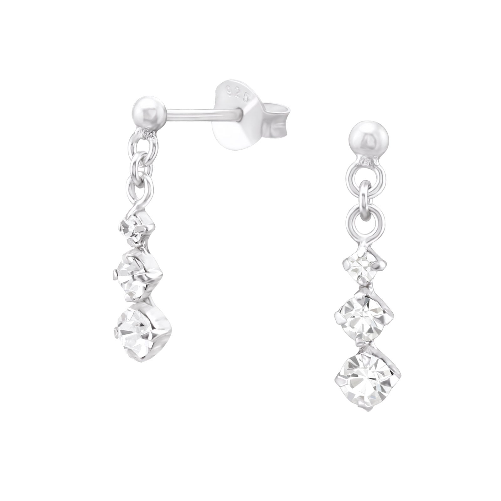925 Silver Link Earring