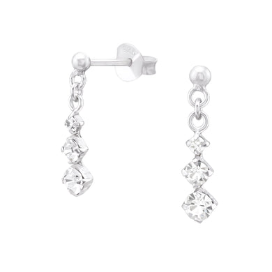 925 Silver Link Earring