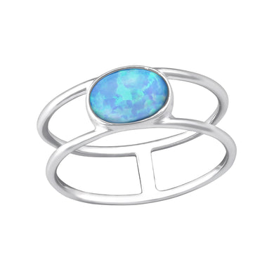 925 Silver Oval Ring