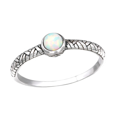 925 Silver Oxidized Ring