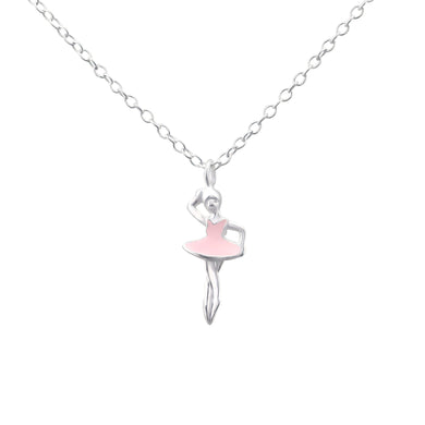 925 Silver Ballerina Necklace