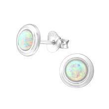 Load image into Gallery viewer, 925 Silver Round Earring