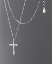 Load image into Gallery viewer, 925 Silver Necklace Cross