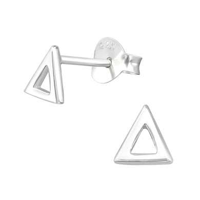 925 Silver Triangle Earring