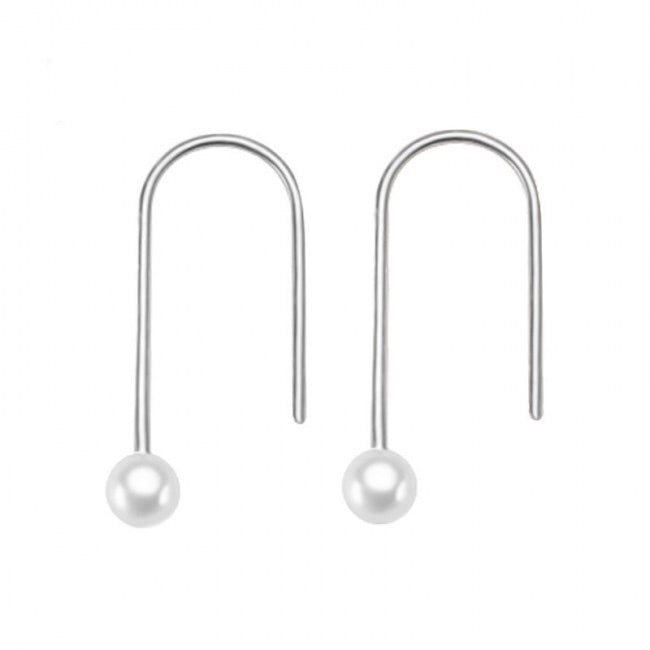 925 Silver Pearl Earring