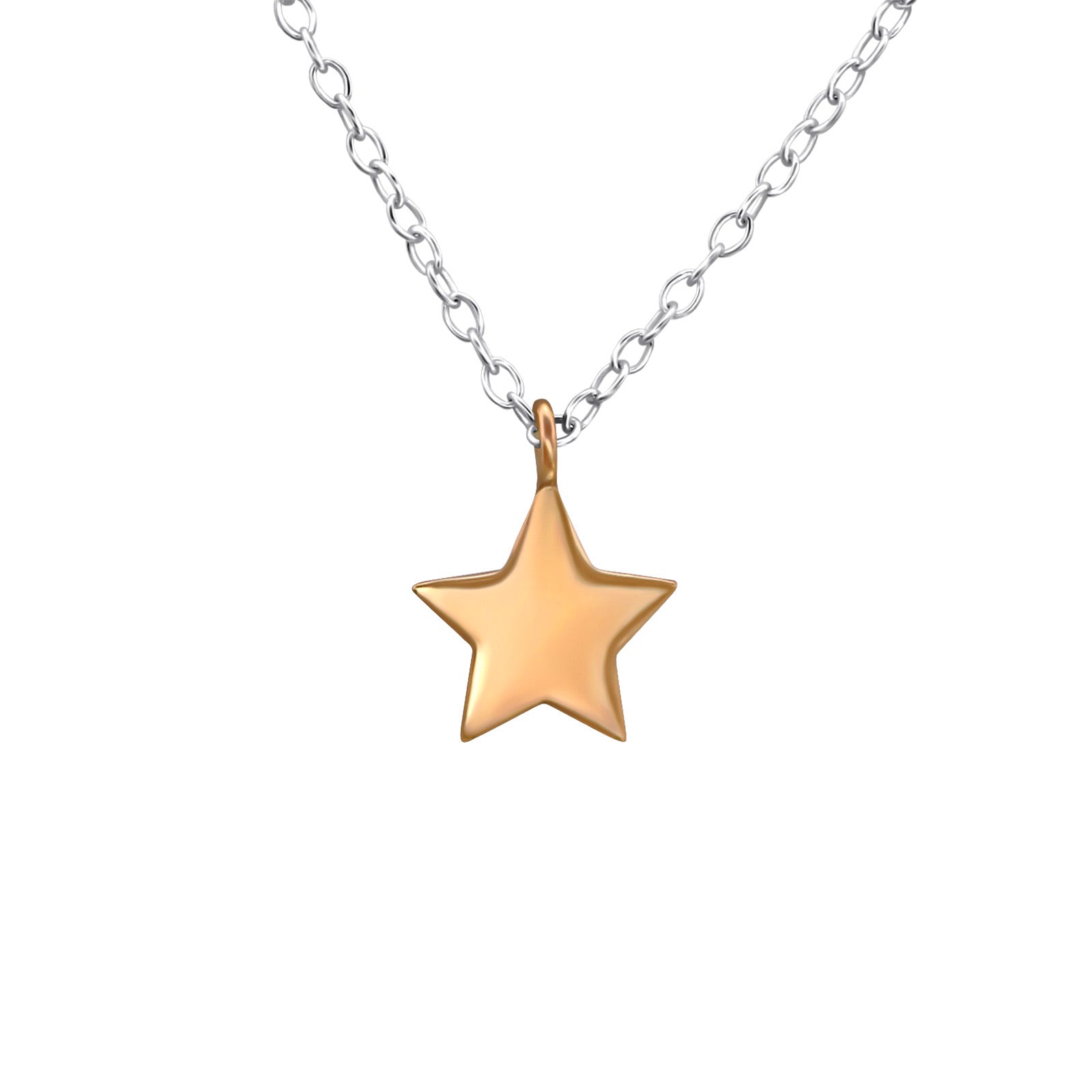 925 Silver Star Necklace