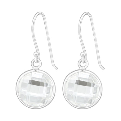 925 Silver Round Earring