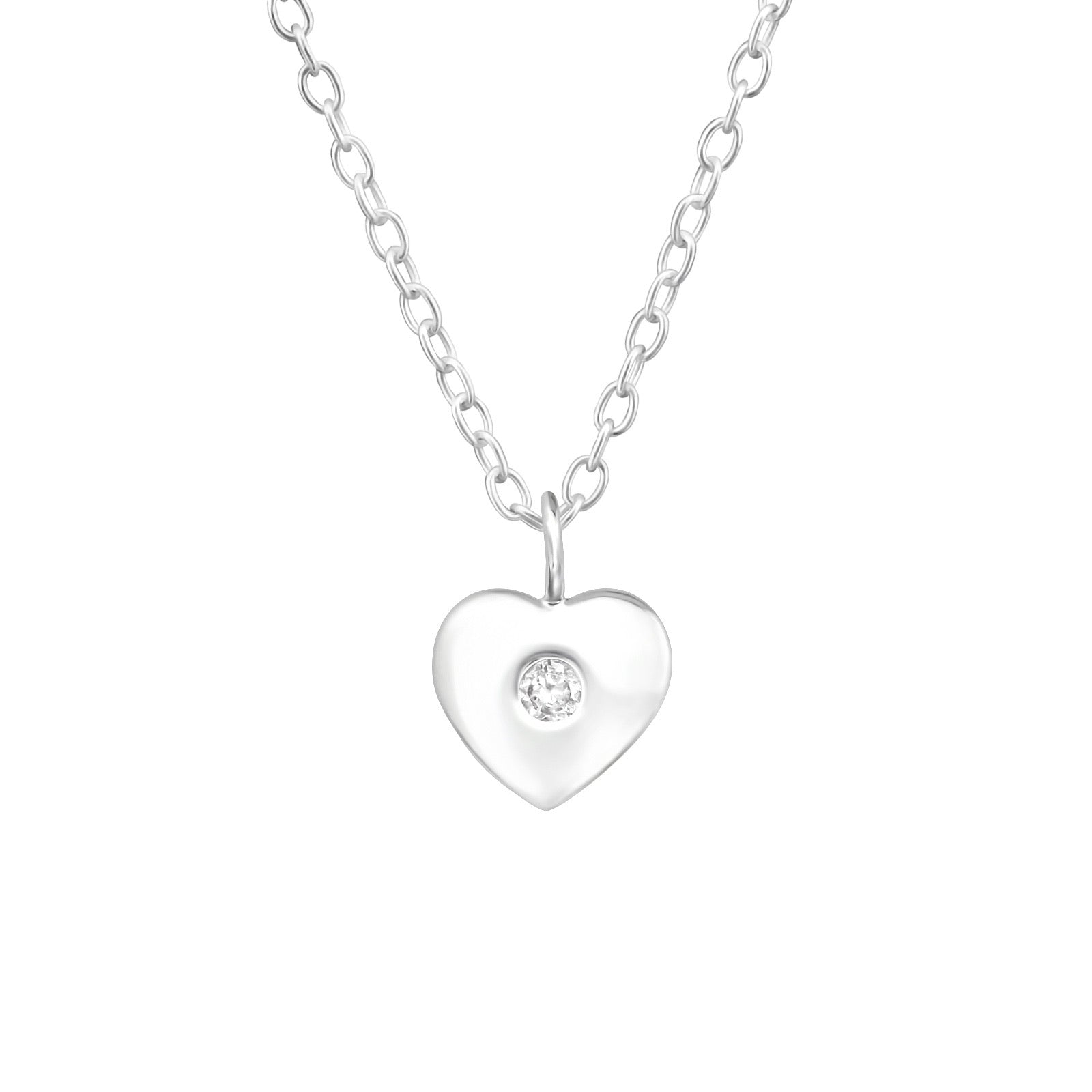 925 Silver Heart Necklace