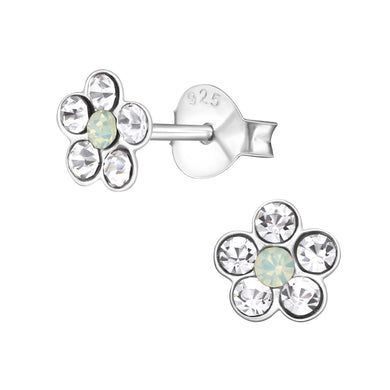 925 Silver Flower Earring