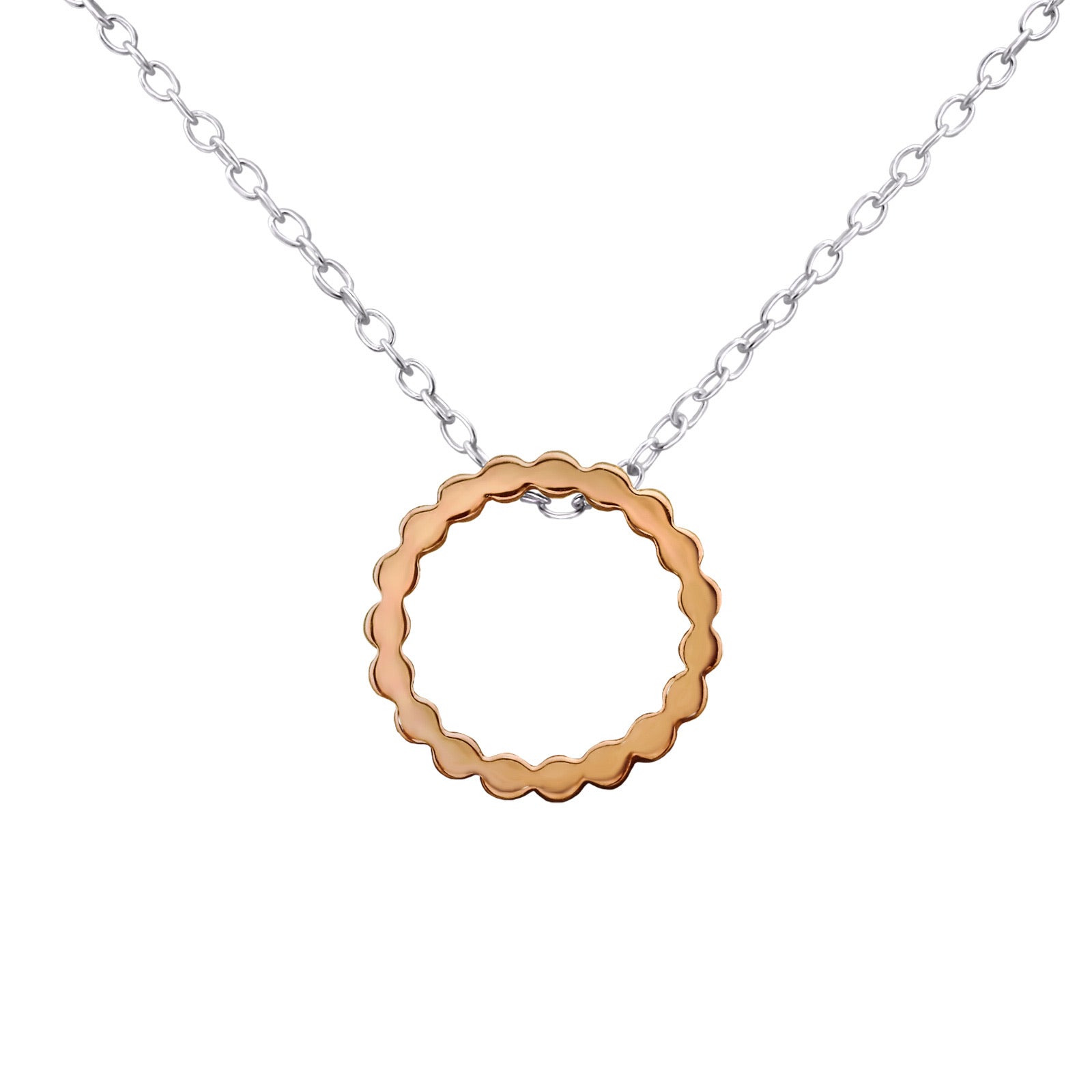 925 Silver Circle Necklace