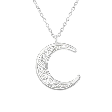 925 Silver Moon Necklace