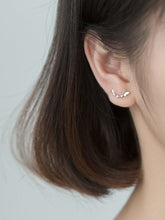 Load image into Gallery viewer, 925 Silver Gold Butterfly Earring