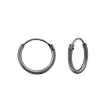 Load image into Gallery viewer, 925 Silver Hoops Earring