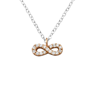 925 Silver Infinity Necklace