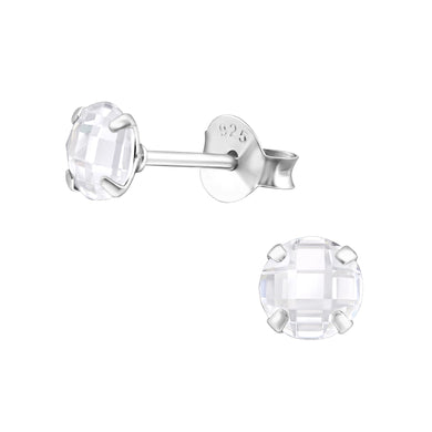 925 Silver Round Earring