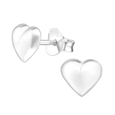 925 Silver Heart Earring