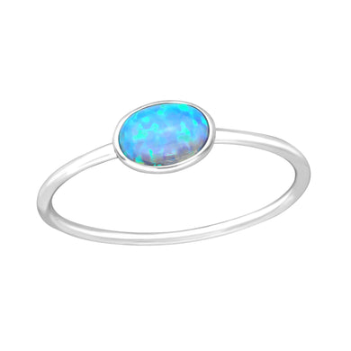 925 Silver Oval Ring
