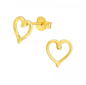 925 Gold Plated Heart