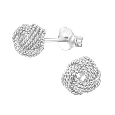 925 Silver Knot Earring