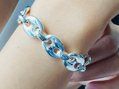 925 Silver Bracelet Gucci Link