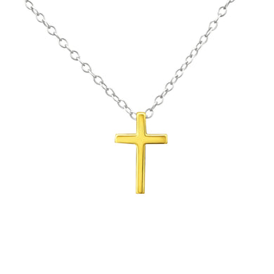 925 Silver Cross Necklace