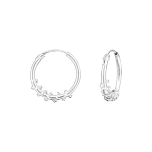 925 Silver Hoops Earring