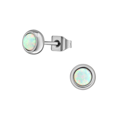 925 Silver Round Earring