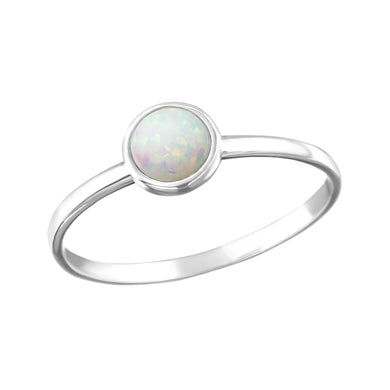 925 Silver Round Ring