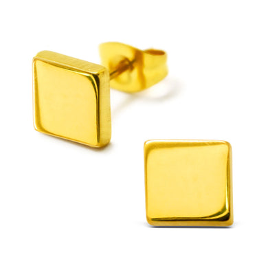 Titanium Square Earring