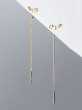 Load image into Gallery viewer, 925 Silver Star Earring