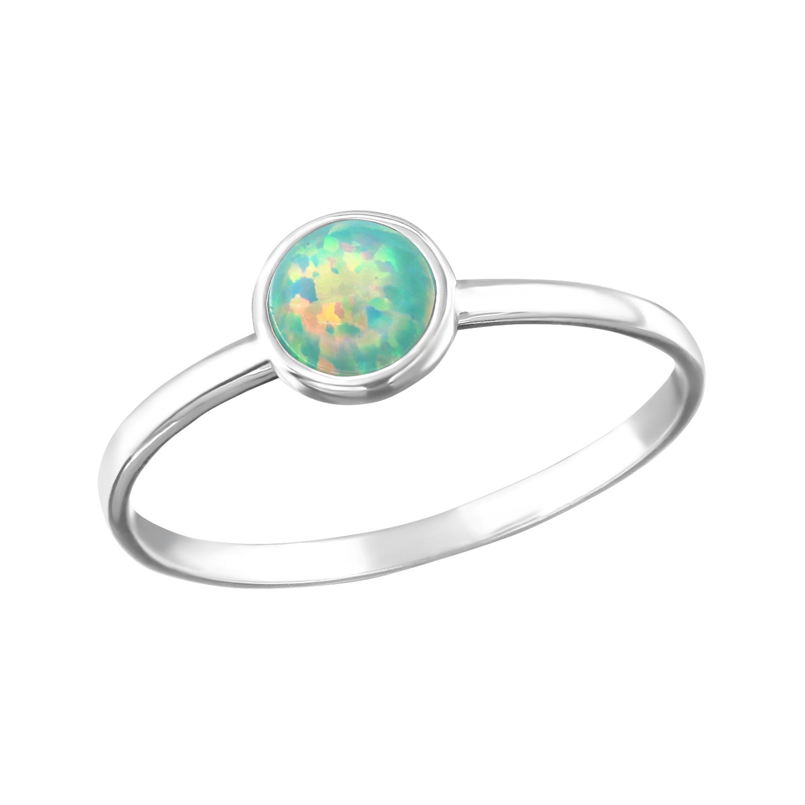 925 Silver Round Ring