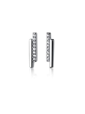 925 Silver Geometric Earring