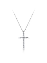 Load image into Gallery viewer, 925 Silver Cross Necklace