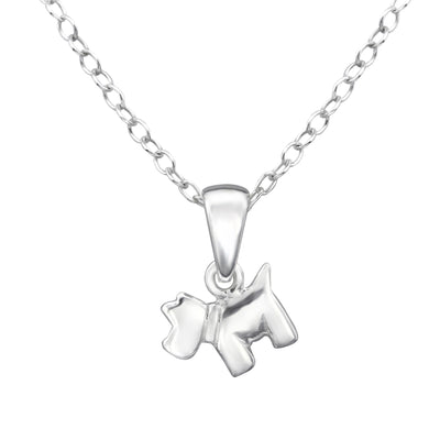 925 Silver Dog Necklace
