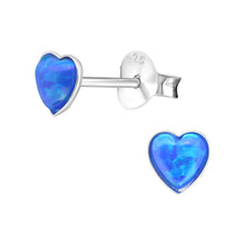 Load image into Gallery viewer, 925 Silver Heart Earring