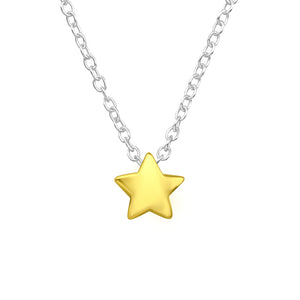 925 Silver Star Necklace