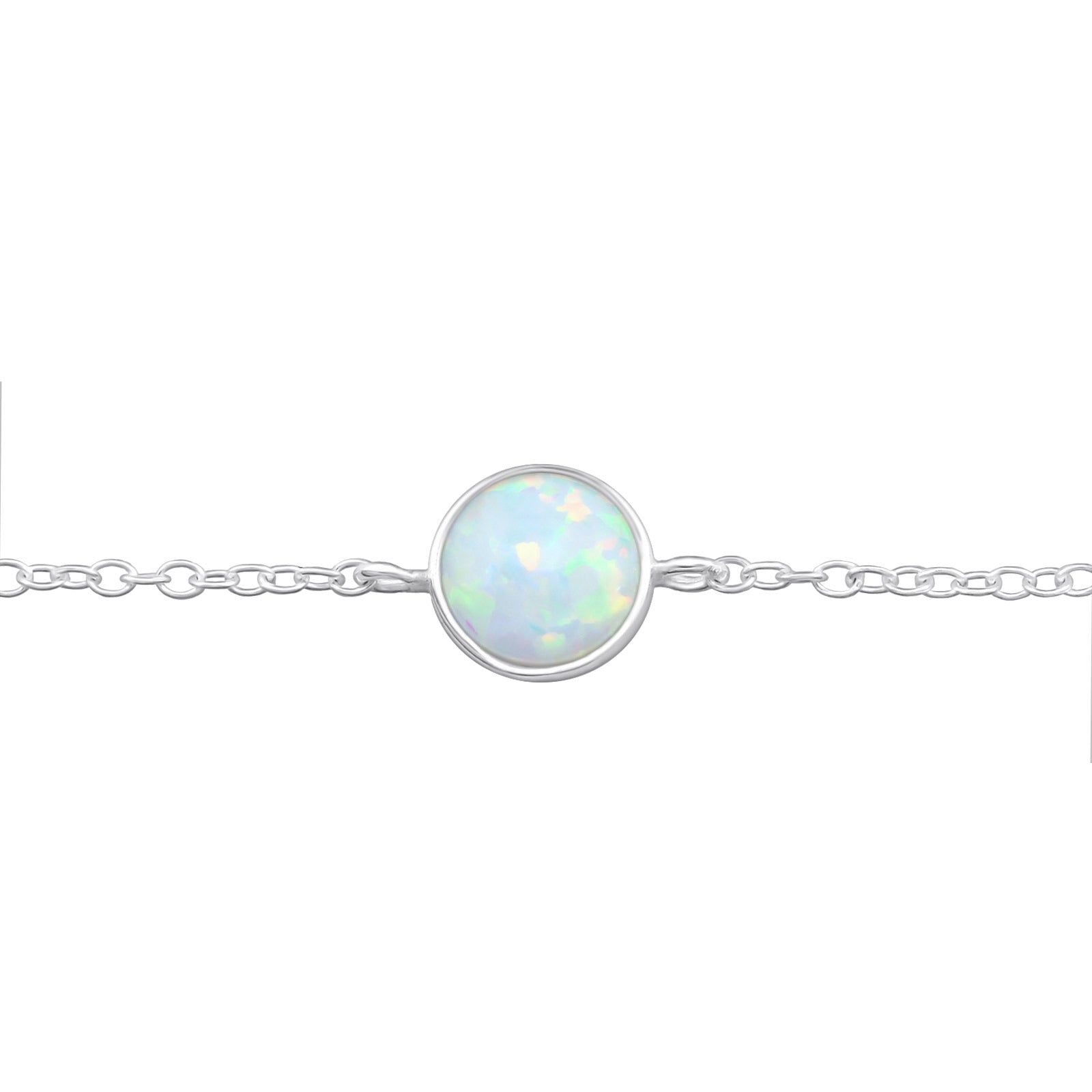 925 Silver Round Bracelet