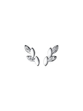 Load image into Gallery viewer, 925 Silver Leaf Earring